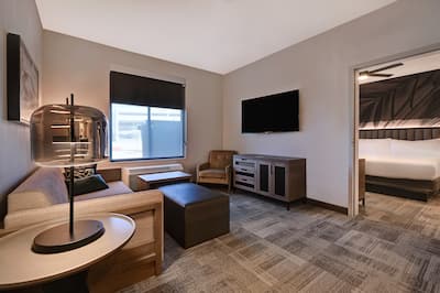 Guest King Bedroom With Living Area