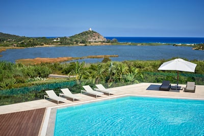 Outdoor Pool Area with Panoramic Views