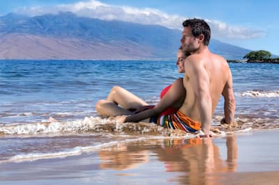 Couple On The Beach